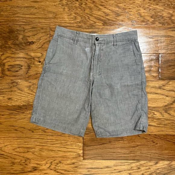 Apolis Chambray Short in Gray - Picture 2 of 5